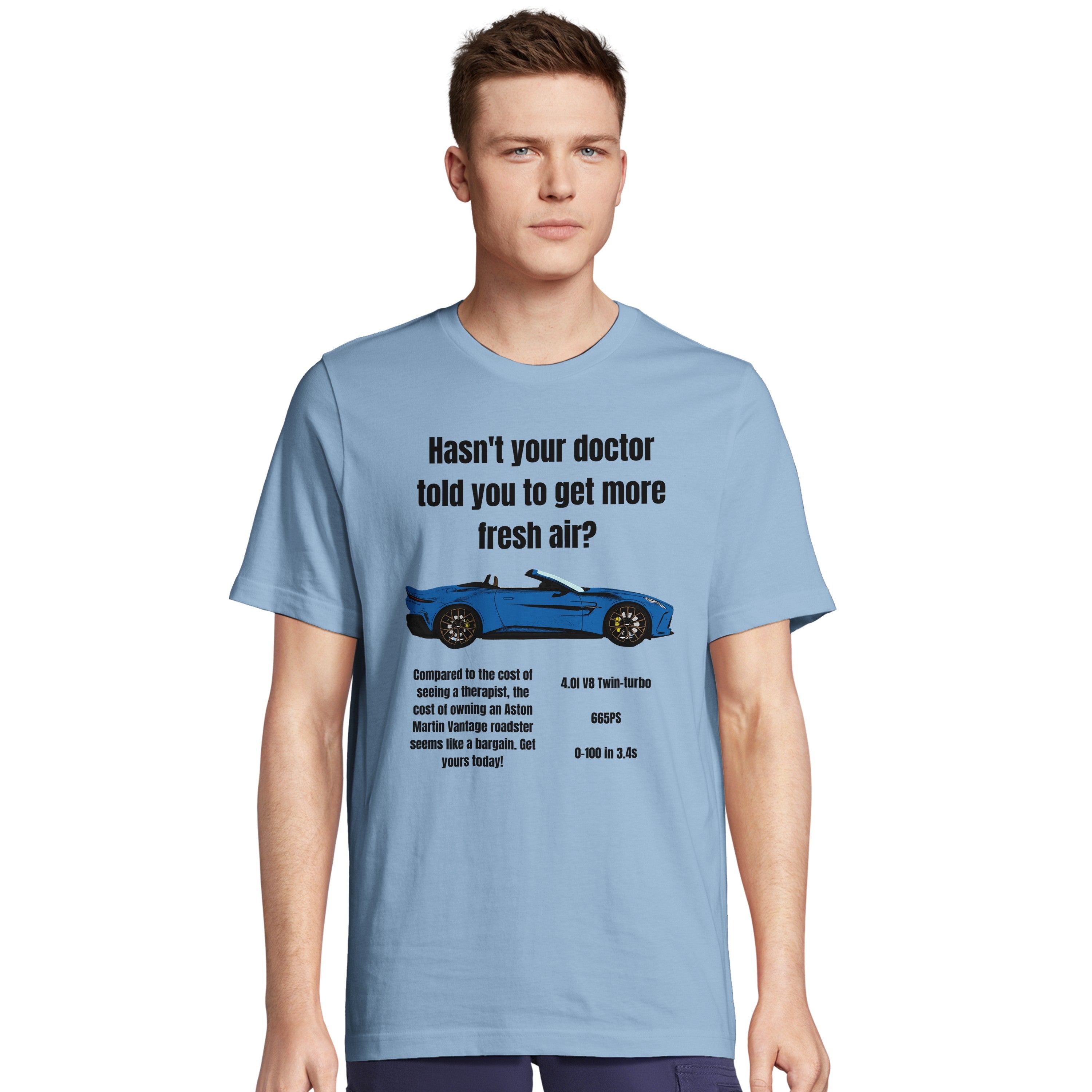 Vantage roadster - Modern fit unisex tee