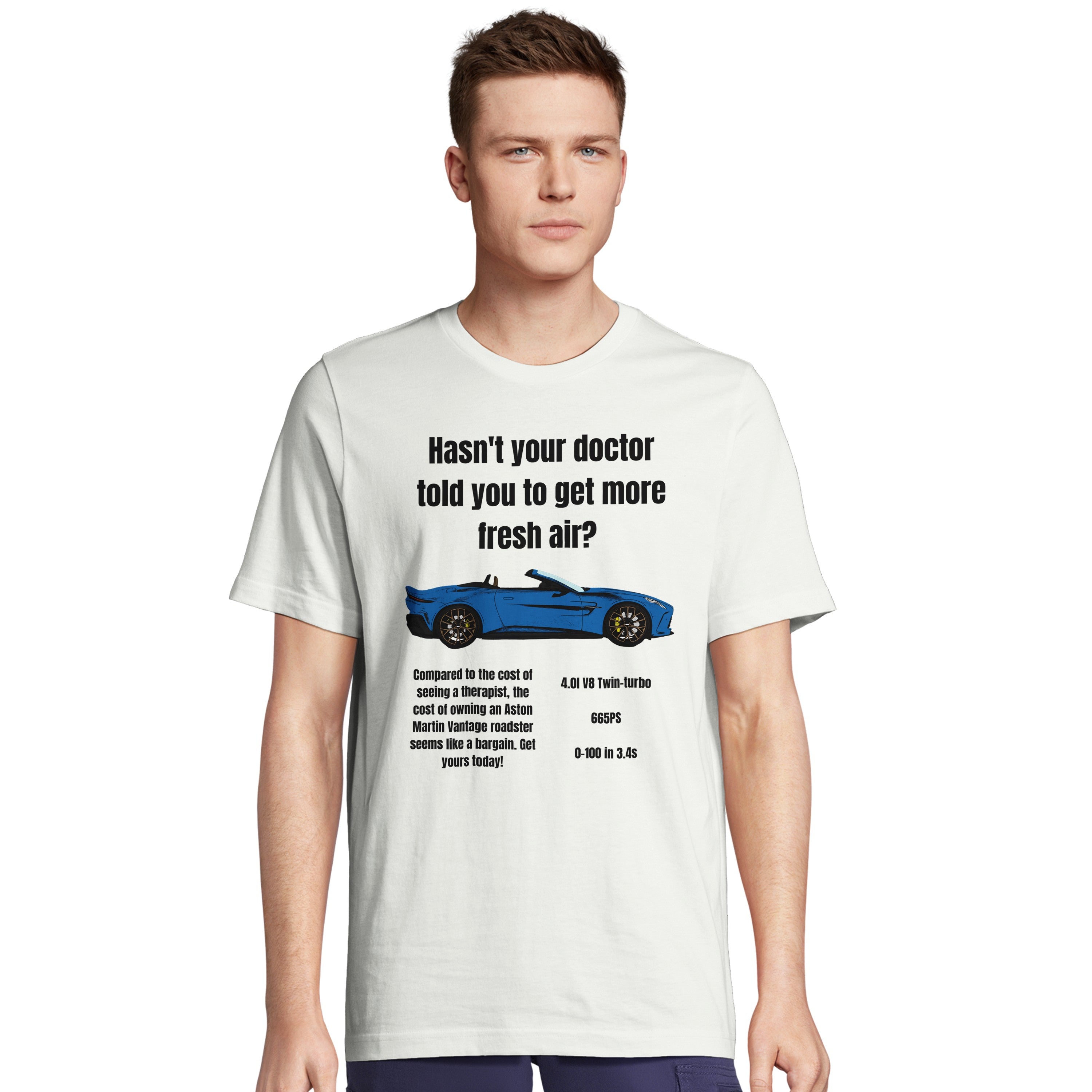 Vantage roadster - Modern fit unisex tee