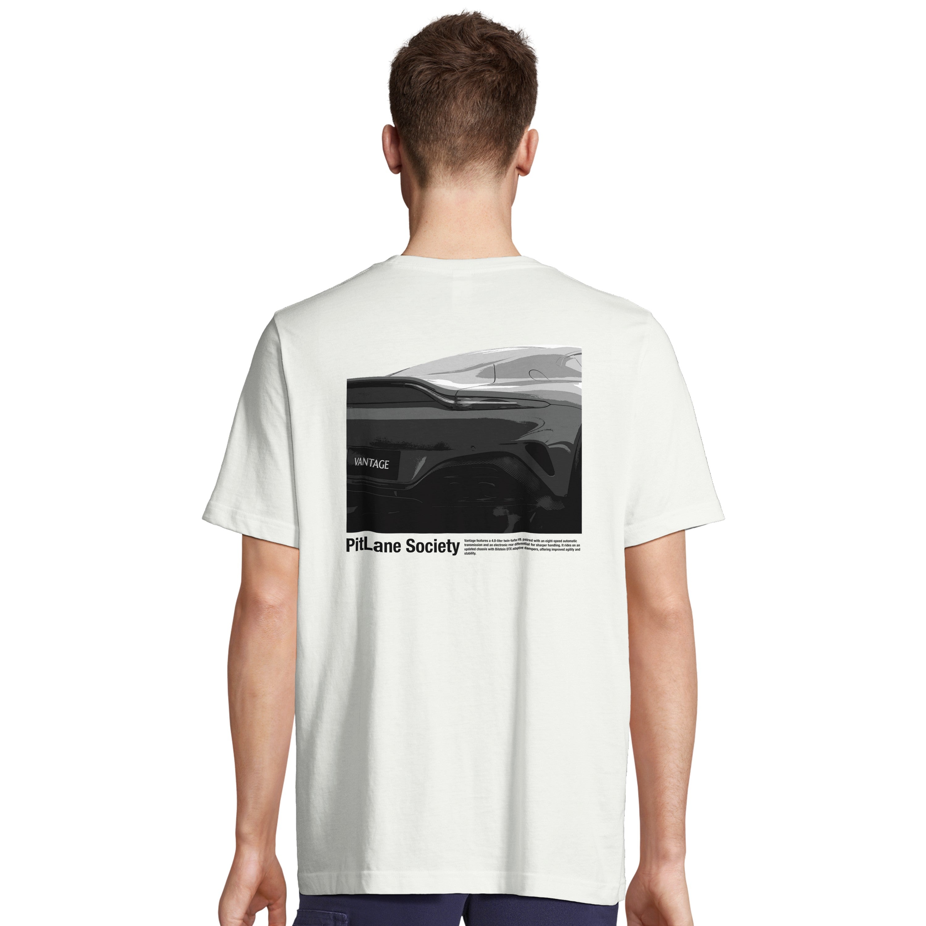 Vantage graphic - Modern fit unisex tee