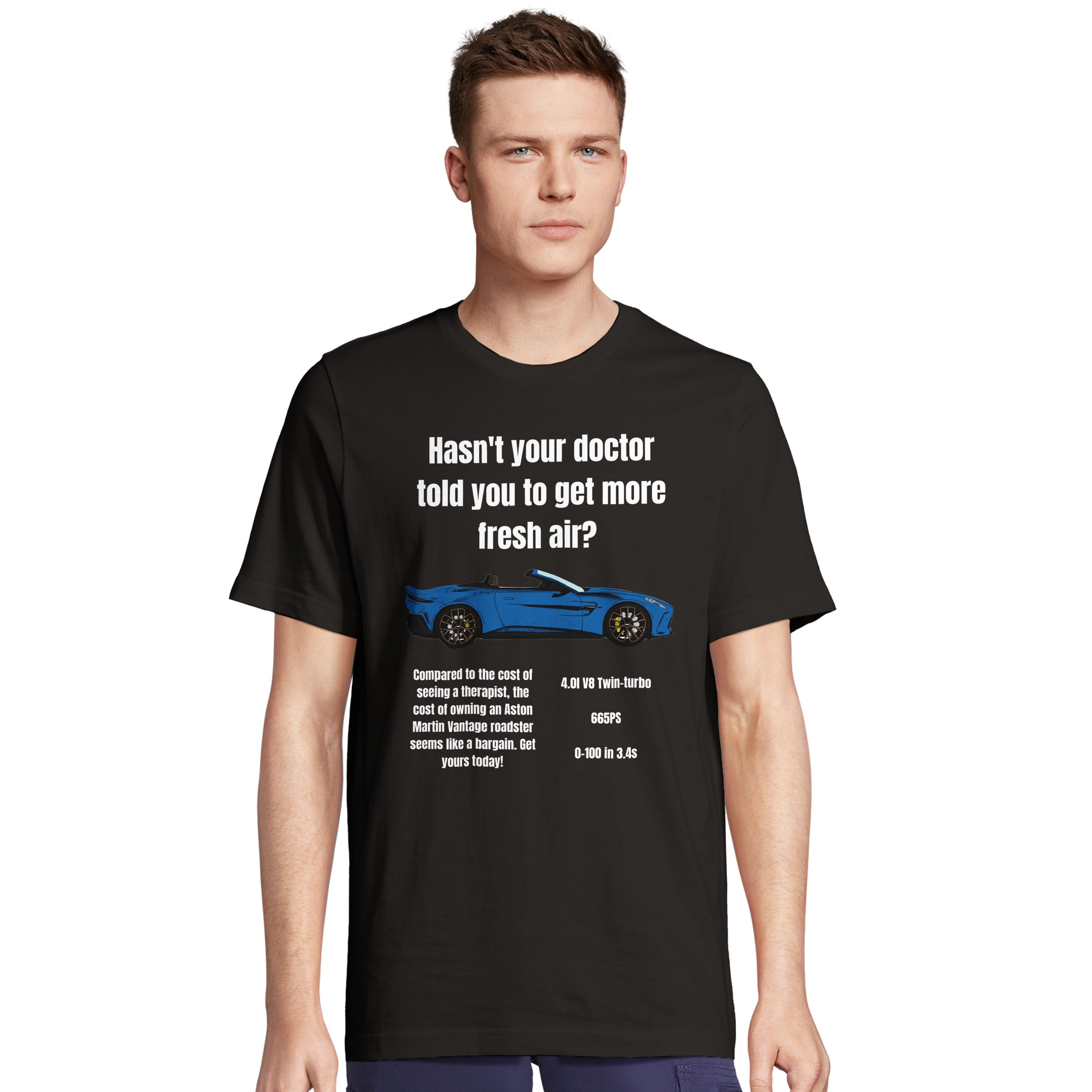 Vantage roadster - Modern fit unisex tee